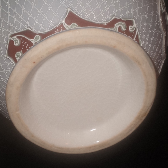 This breathtaking NipponHand Painted Moriage Pitcher is beautiful. - Picture 7 of 15